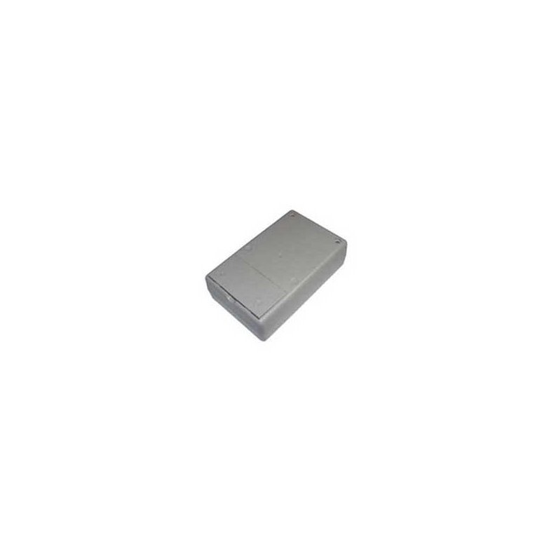 PLASTBOKS m. BATTERIRUM 110x65x33mm GR