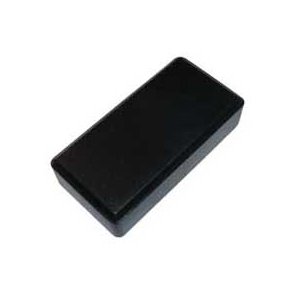 PLASTBOKS 79x39x22mm SORT industri