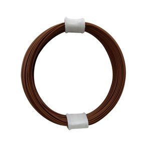 BLD MONTERINGSLEDNING BRUN 0.04mm 10m FLERKORET