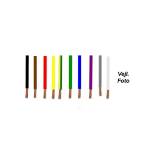 Bld monteringsledning sort 0.25mm LiYV