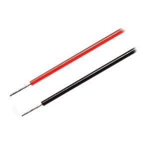 HI-FLEX KABEL 0.50mm SORT PR. METER