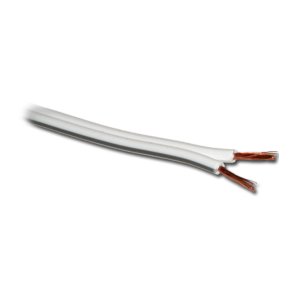 BLD LEDNING 2x0.50mm HVID REN KOBBER PR. METER