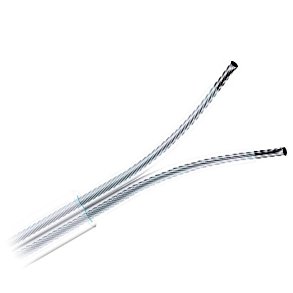 GLASKLAR LEDNING OVAL 2x0.75mm m/FORTINNET TRDE PR. METER