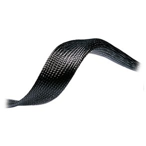 Fletstrmpe 3-8mm sort pr/meter