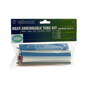 Krympeflex sortiment Flerfarvet 12cm 40stk Krymper 2:1