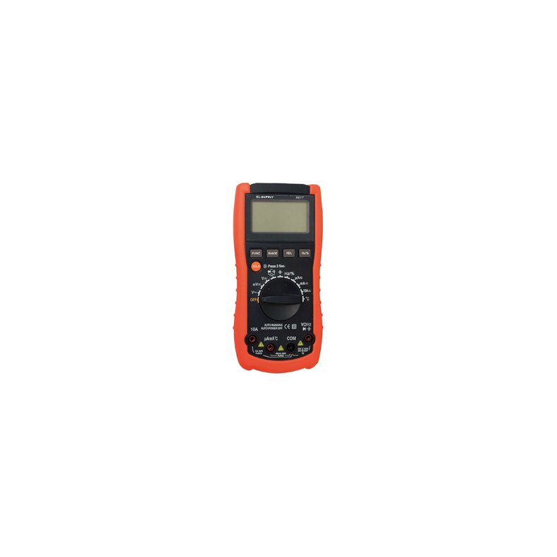 DIGITAL MULTIMETER CATIII 600V TEMPERATUR AUTORANGE