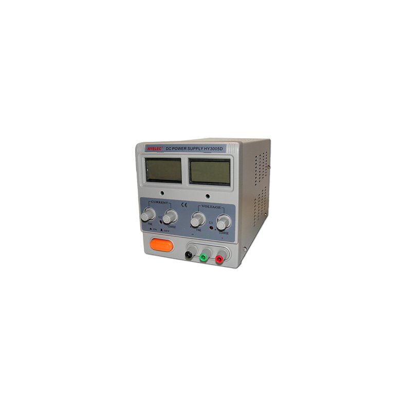 Laboratoriestrmforsyning  0-30Vdc 0-5A LCD