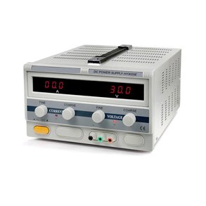 Laboratoriestrmforsyning 0-30Vdc 0-20A LED switch mode