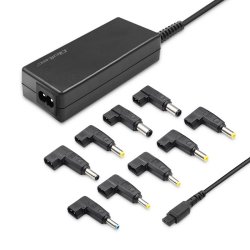 Switch-Mode desktop str�mforsyning 230Vac/18.5-20Vdc 65W (3.5A) 9 stik