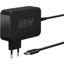 USB-C lader til laptop sort 65W