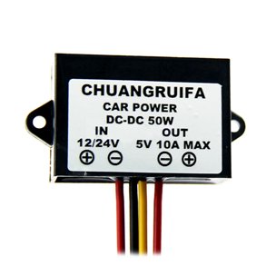 DC/DC KONVERTER 10-35V TIL 5V/10A