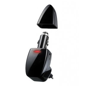 USB-STRMFORSYNING 230Vac-12Vdc IND 2xUSB UD 5Vdc 2.5Amax