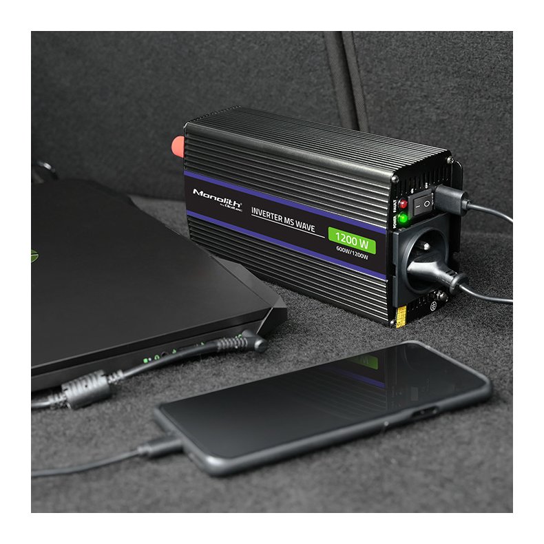 INVERTER 12Vdc IND 230Vac 600W UD