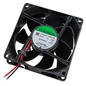 Ventilator 12Vdc 1.44W 80x80x25mm 33dB glideleje Sunon