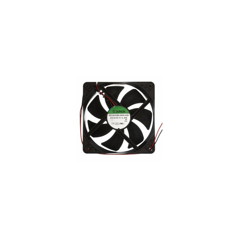 VENTILATOR 24VDC 3.5W 120x120x25mm 41dB KUGLELEJE