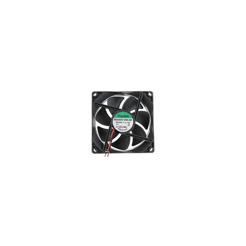 VENTILATOR 24VDC 1.44W 92x92x25mm 34dB