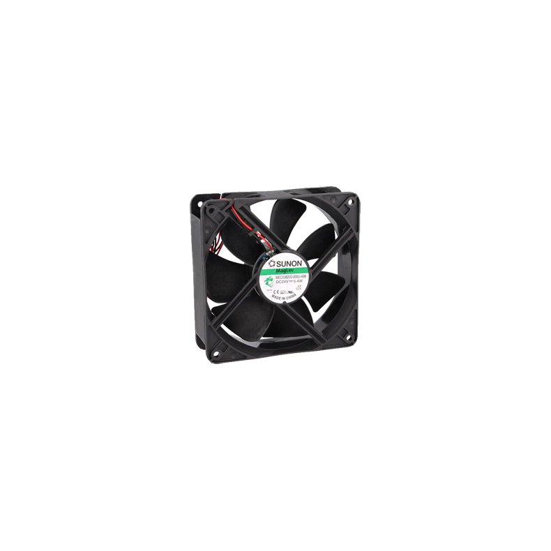 VENTILATOR 24VDC 5.4W 120x120x38mm 44dB