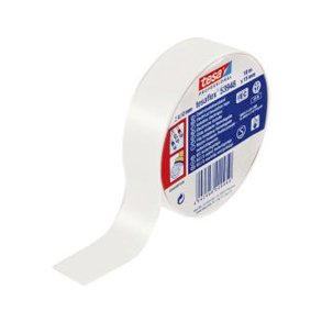 Isolertape 10m x 15mm hvid