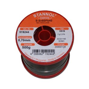 LODDETIN m. BLY 60/40 0.7mm 500g