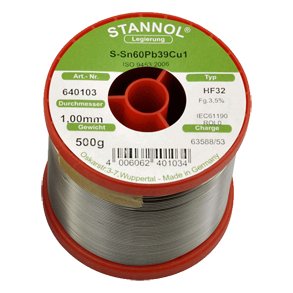 LODDETIN m. BLY 60/40 1.0mm 500g