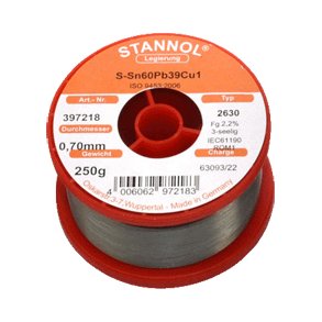 LODDETIN m. BLY 60/40 0.7mm 250g PROFF. KVALITET