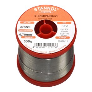 LODDETIN m. BLY 60/40 0.7mm 500g PROFF. KVALITET