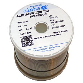 LODDETIN m. BLY 60/40 1.0mm 500g PROFF. KVALITET