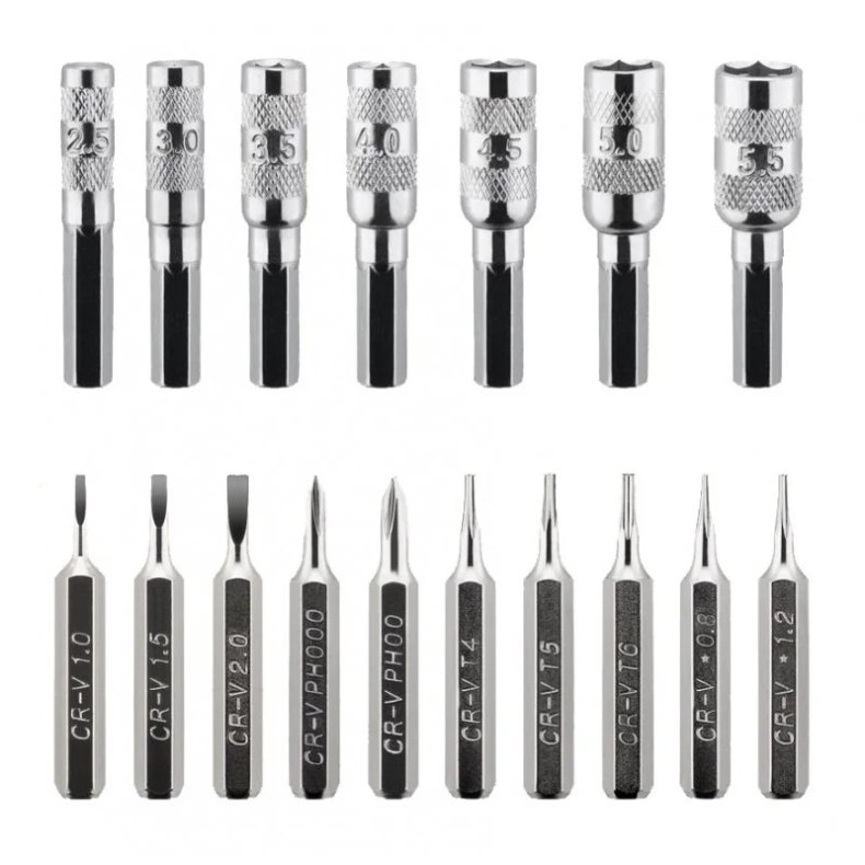 SKRUETRKKERST m. 18 BITS CrV STL