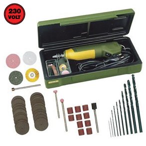 PROXXON 28472 Finboresliber FBS 240/E med 43 dele i praktisk box