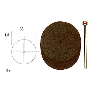 PROXXON 5 stk. skreskiver 38x0.7mm m. holder