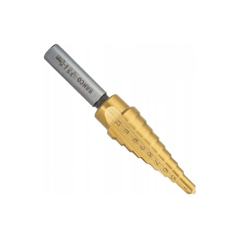 Step drill bit 4-5-6-7-8-9-10-11-12mm