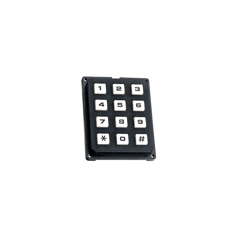 TASTATUR 12 TASTER 24VDC L64xB51mm