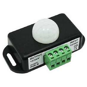 PIR Sensor 12-24V/6A Sort