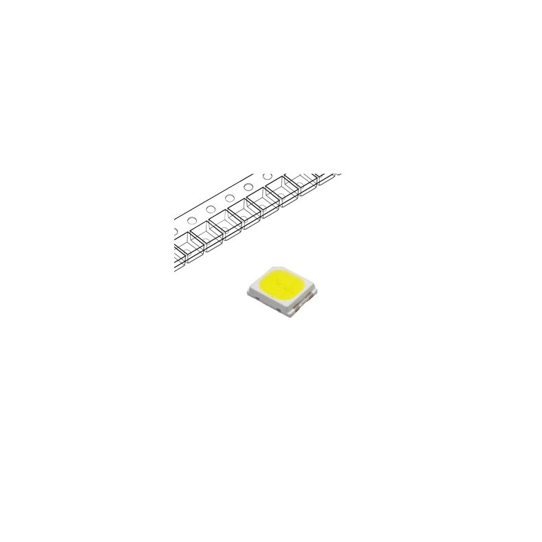 SMD LED 3528 gr�n 2.8-3.6V 20mA 120�