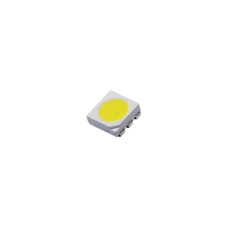 HVID SMD LED PLCC-6 3000K 6300mcd 21lm 3.2V 75mA 5x5.5mm