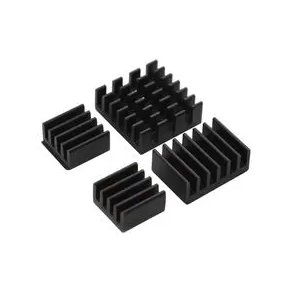 KLEPROFILST TIL RASPBERRY PI 4(4 DELE) SORT