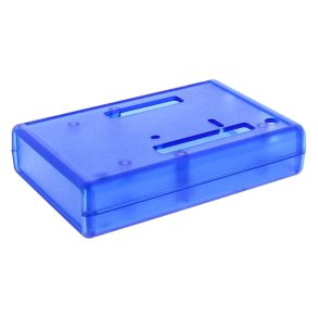 PLASTBOKS GENNEMSIGTIG BL TIL ARDUINO UNO