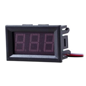 VOLTMETER LED DIREKTE MLING 4-30V 3 CIFRE