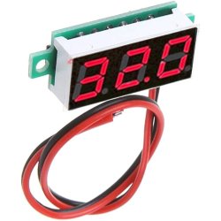 VOLTMETER DIGITALT LED MICRO 3-30VDC 3 CIFFER RD