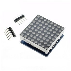 DOT MATRIX MODUL 8x8 MAX7219 HVID