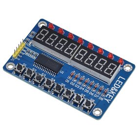 DISPLAY MODUL 8-BIT 7SEGMENT - Lys displayer og lasere - EL-SUPPLY