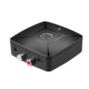 AUX Bluetooth 6.0 audio modtager 3.5mm Jack og 2 phono