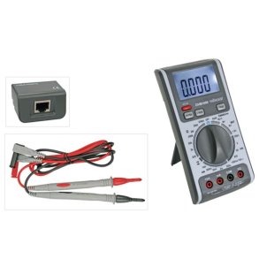DVM1000 multimeter med netv�rkstester