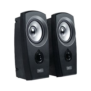 HJTTALER USB/3.5mm JACK 2W SORT/SLV