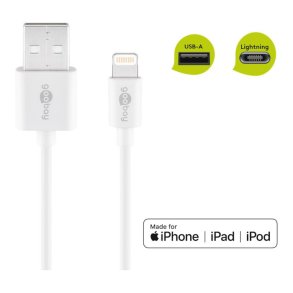 LADE-/DATAKABEL IPHONE 5/6/IPAD 4/Air 1m