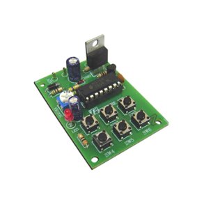 SUPER 6 TONE SIRENE MED 6 KONTAKTER  (BYGGEST)