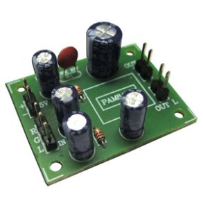 STEREO FORSTRKER 2x5W m. SMD IC (BYGGEST)