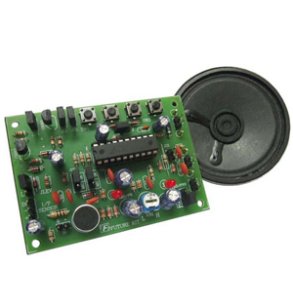 ELEKTRONISK 4xOPTAGE GENGIVEENHED 80sek  (BYGGEST)