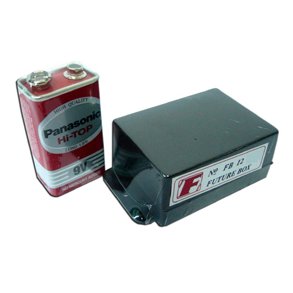 FB12 MONTAGEBOKS 55x40x25mm SORT FLANCE