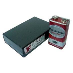 FB20 Montageboks 76x50x20mm sort